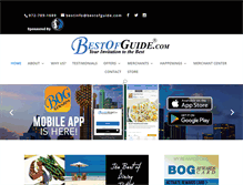 Tablet Screenshot of bestofguide.com